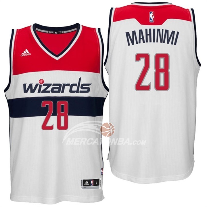 Maglia NBA Mahinmi Washington Wizards Blanco